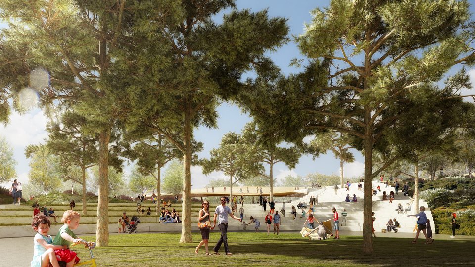 Park Over GA400 - Buckhead Community Improvement District 6