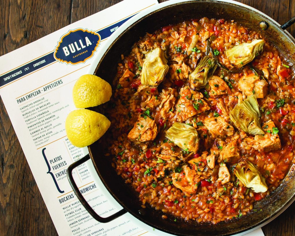 Bulla Gastrobar - Midtown, Atlanta - CALDOSO DE POLLO Y ALCACHOFAS
