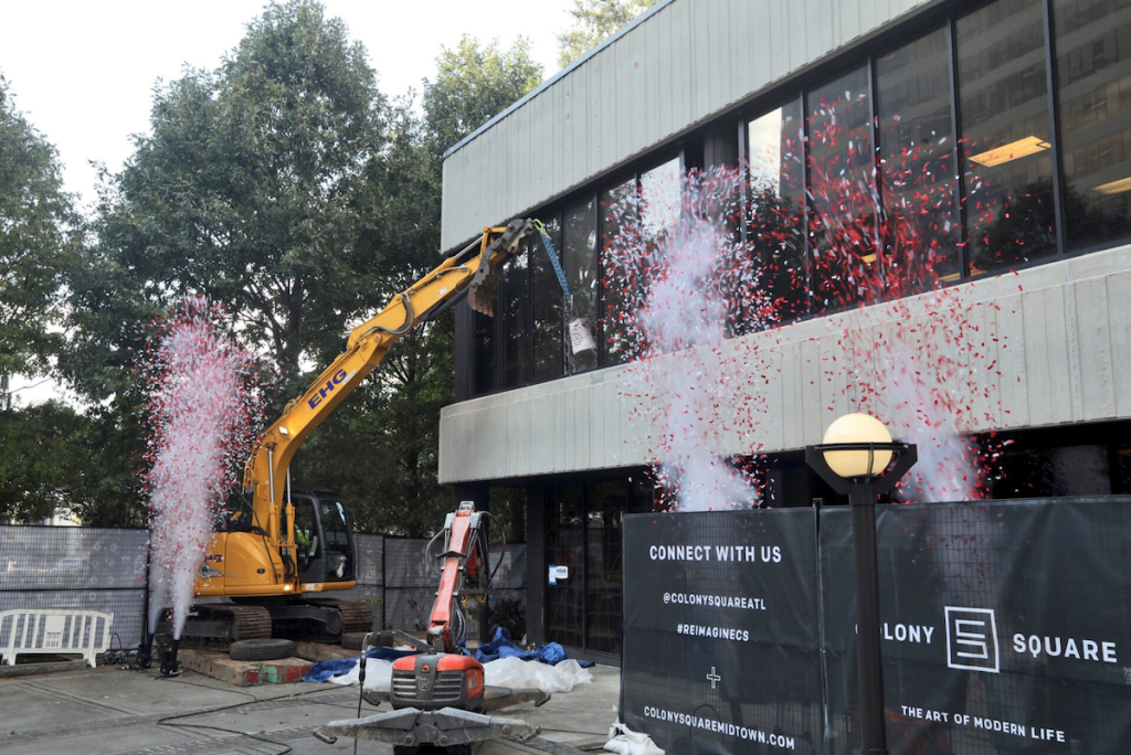 Colony Square Groundbreaking: Photos and New Renderings, Fly-Thru