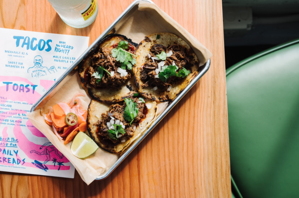 Scope The Menu and Interior of Muchacho, Now Open in Reynoldstown
