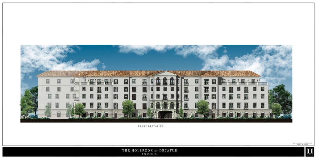[Rendering] Active Adult Living Community The Holbrook Breaks Ground in Decatur