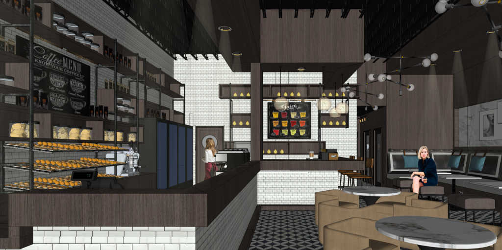 [Renderings] New Coffee Shop Concept Perks Coffee To Debut November 27