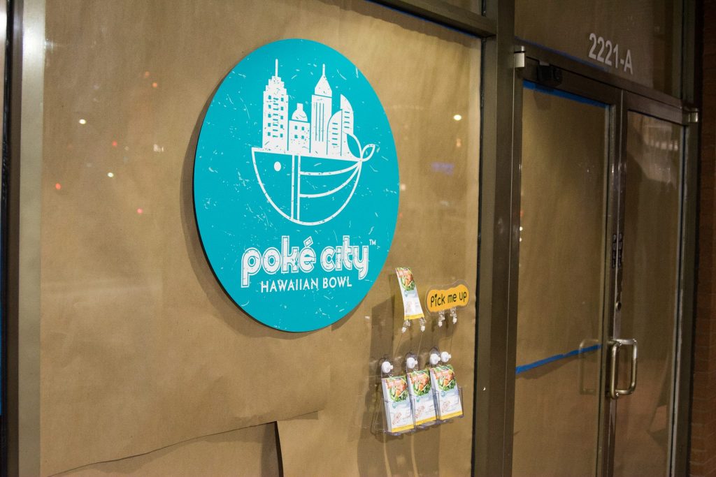 Poke City Coming Soon To The Shops of Buckhead