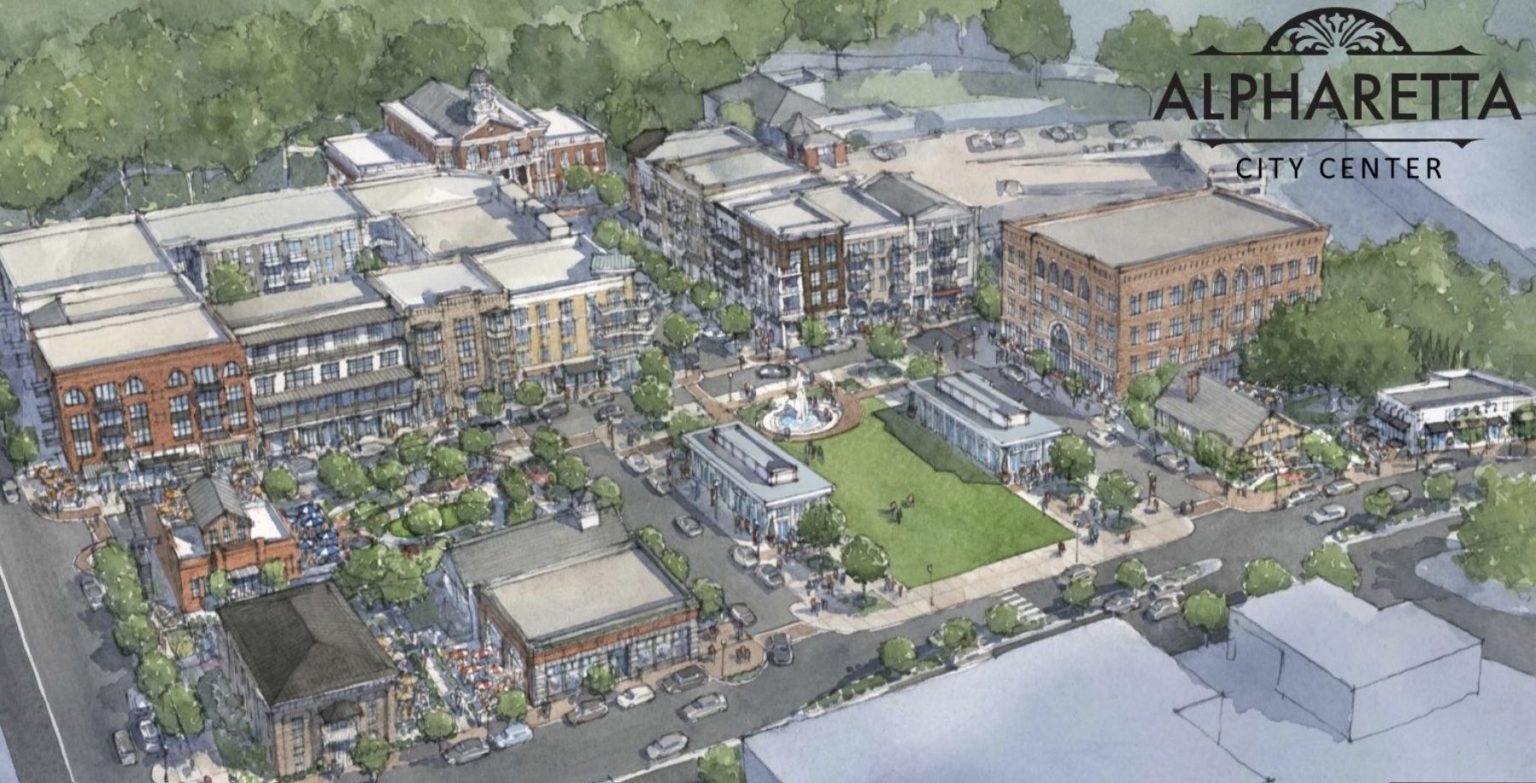 Alpharetta City Center - Rendering