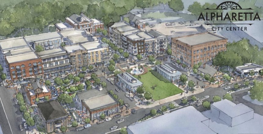 Alpharetta City Center - Rendering