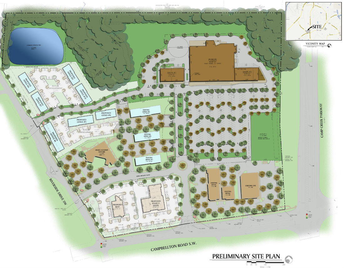 Sandtown Crossing SIte Plan