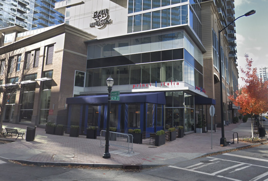 Princi Italia - 77 12th - Midtown Atlanta Closed