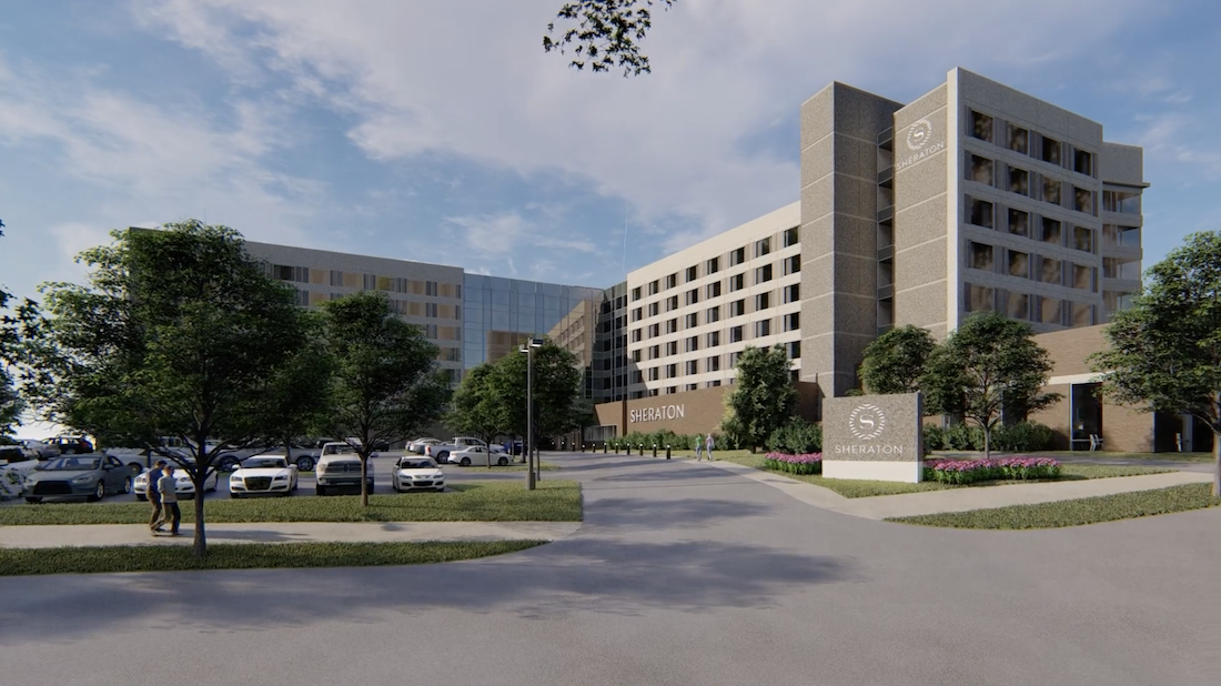 Sheraton Airport Hotel Rendering 1