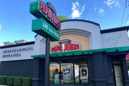 Papa John's Atlanta - Shaq Store Remodel Signature Exterior