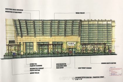 Sugar Factory Atlanta - Rendering 1