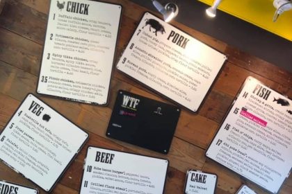 Velvet Taco - Menu Board