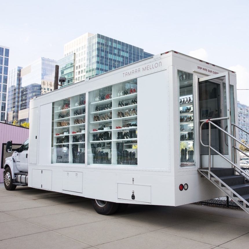 Tamara Mellon Mobile Shoe Closet take two