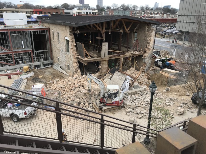 DuPre Excelsior Mill - Construction Snafu - Old Fourth Ward