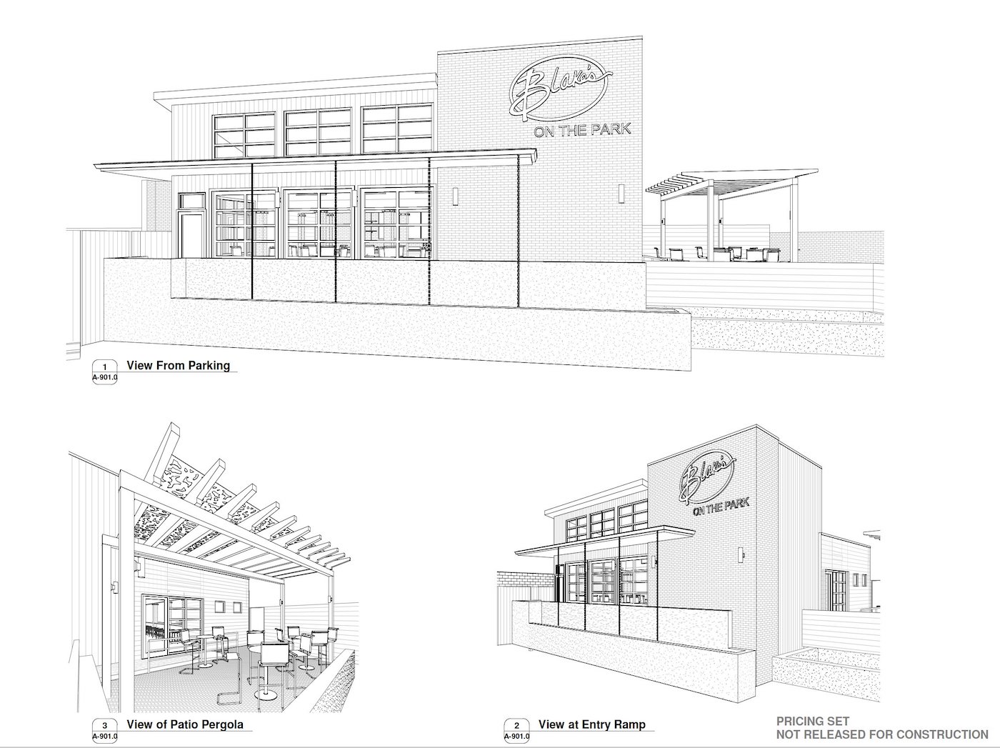 Blake's On The Park - Redesign