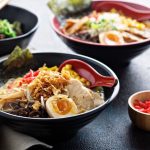 Lifting Noodles Ramen