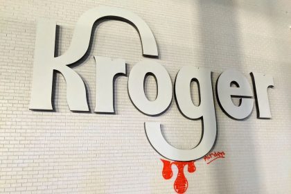725 Ponce Kroger - Vandelized - Spray Paint - Murder Kroger