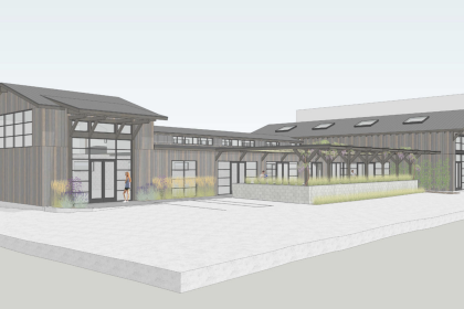 Fisher Hardware and Lumber Redevelopment - Rendering 1