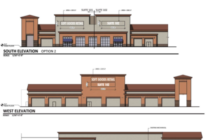 Marshalls - Home Goods - Porter Ranch Town Center - Elevation