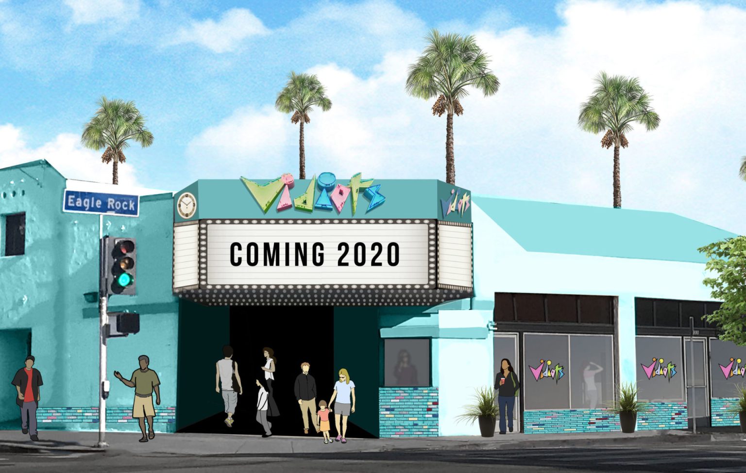 Vidiots Foundation - Eagle Rock - Rendering 1