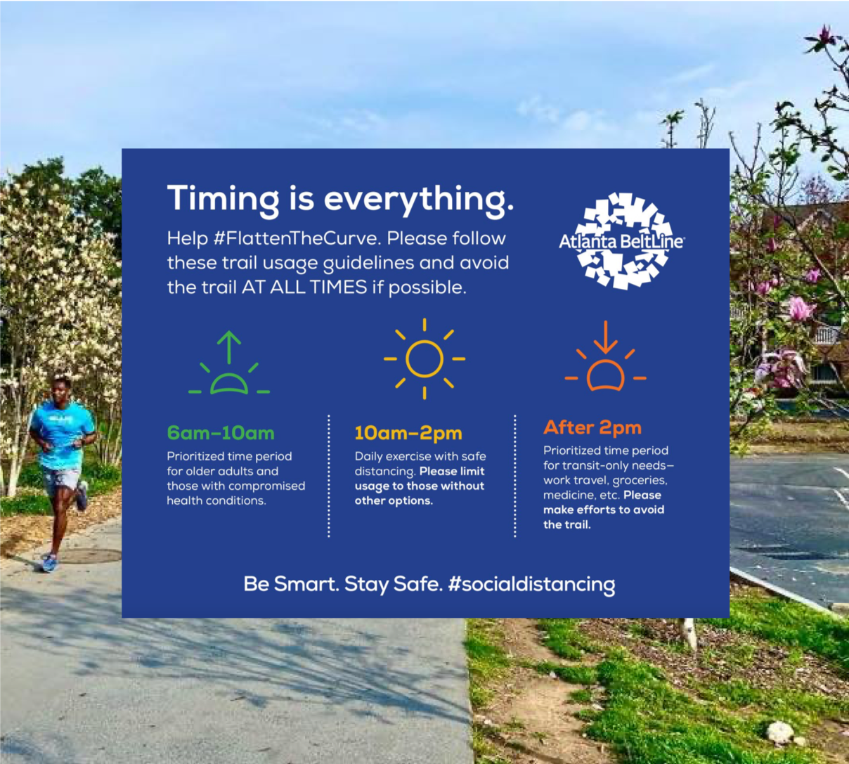 Atlanta BeltLine Social Distancing Guidelines