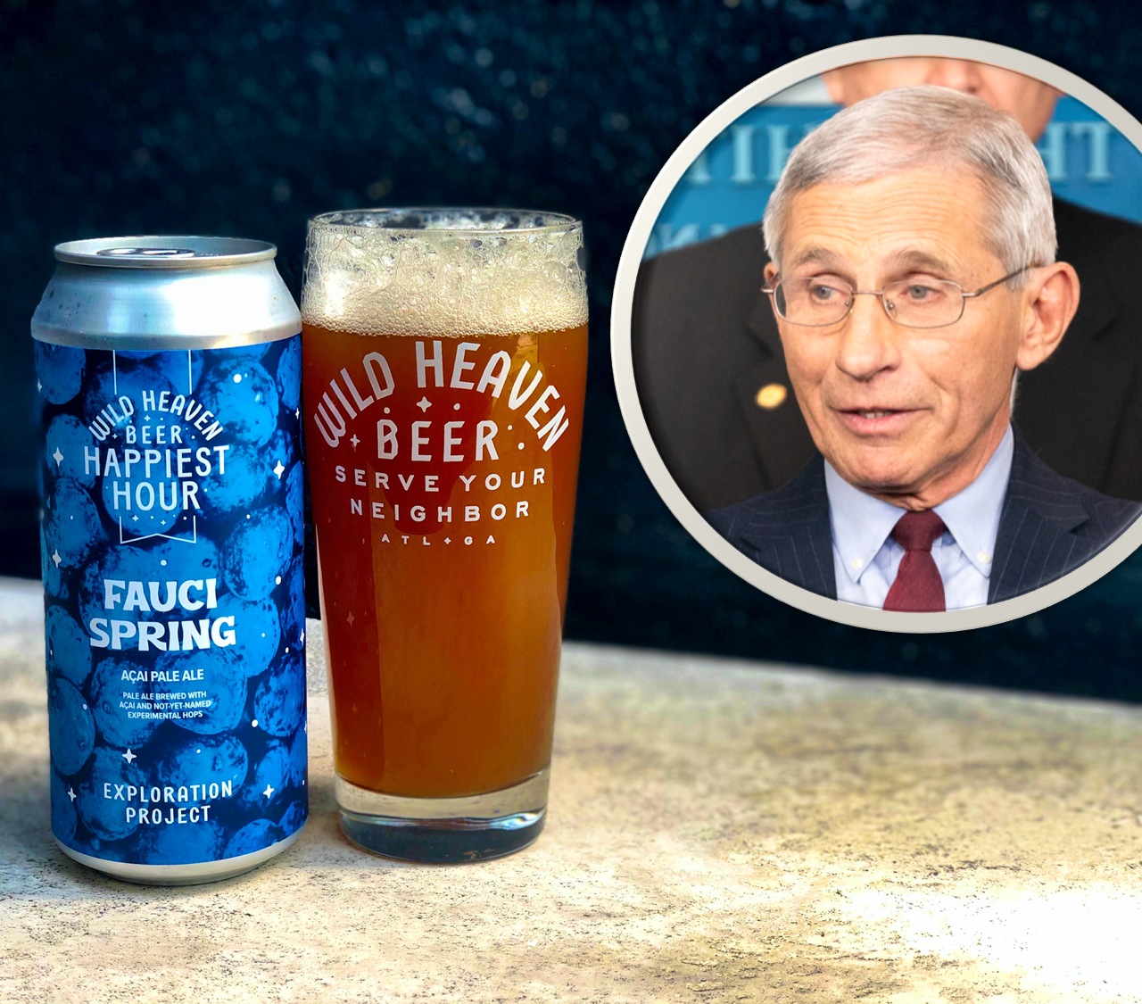 Dr. Fauci Wild Heaven Beer