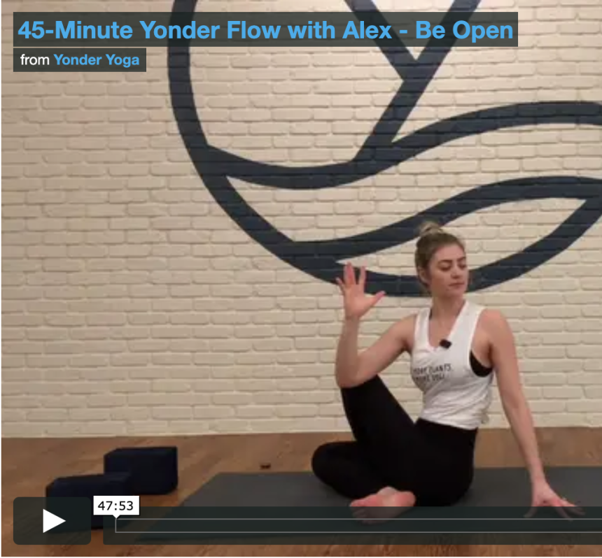 Yonder Yoga - Virtual Classes