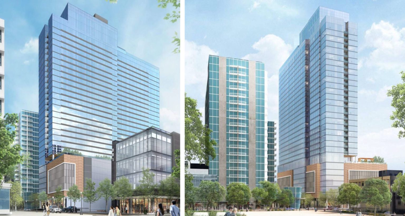 903 Peachtree Tower Rendering