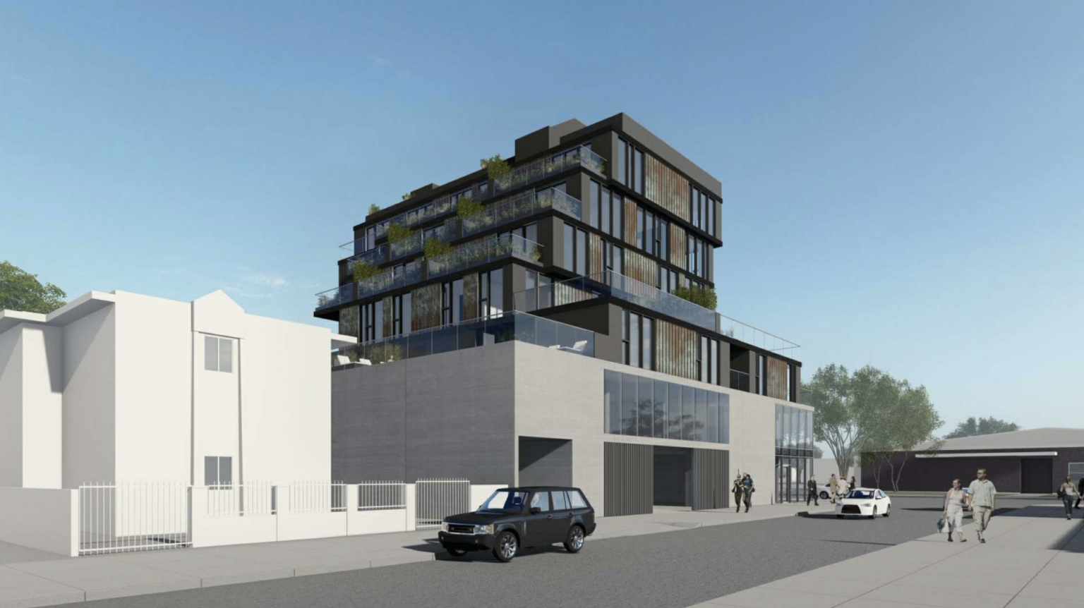 4537-4545 W. Santa Monica Boulevard - Rendring 1