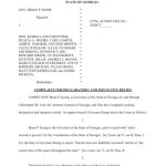 Kemp Sues Atlanta Mayor Bottoms - Mask