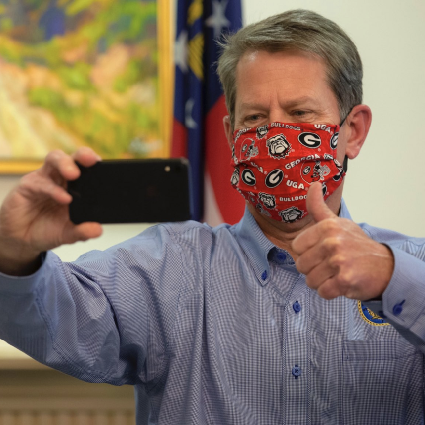 Mayor Bottoms - Masks - Brian Kemp