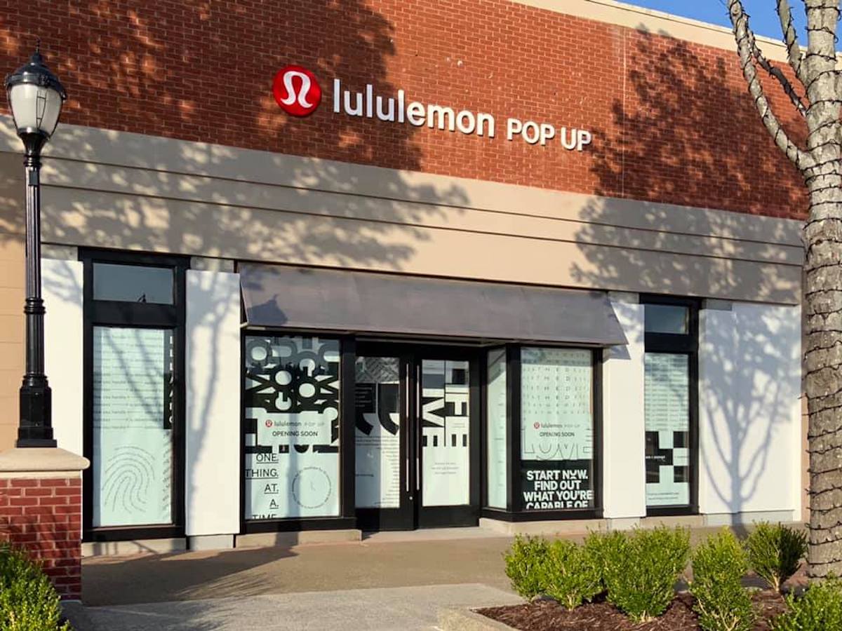 Lululemon Athletica Pop-Up The Avenue