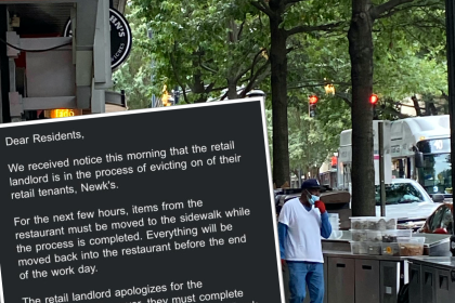 Newk's Eatery Metropolis Evicted