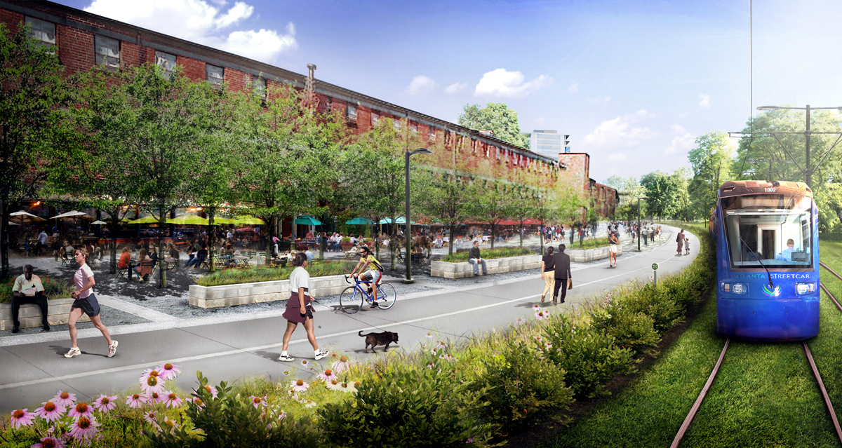 Atlanta Beltline Light Rail Transit 1