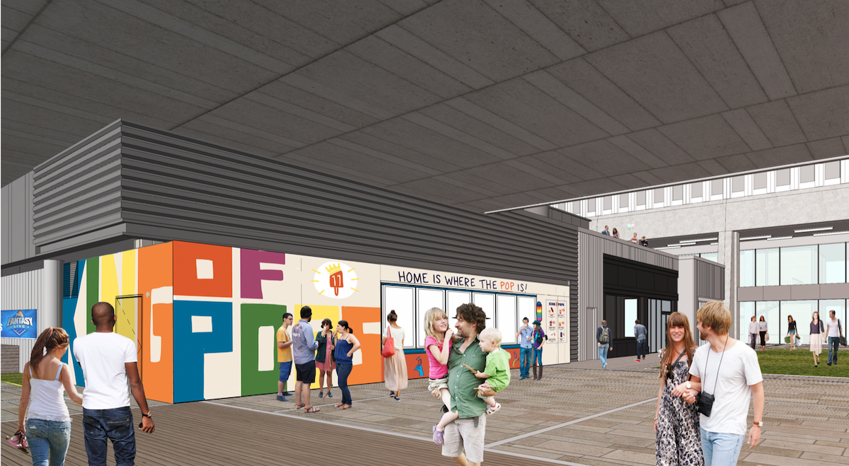 King of Pops in The Plaza at Colony Square Rendering 1