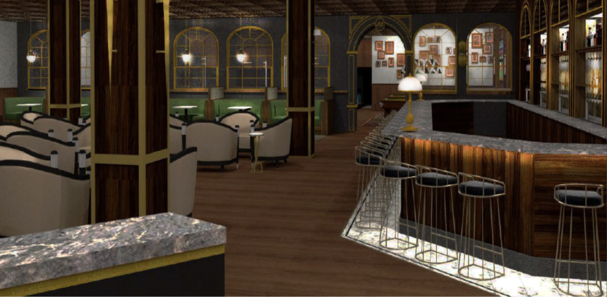 Roaring Social at The Hamilton Hotel in Alpharetta