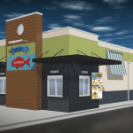 Captain D's Express Rendering 1