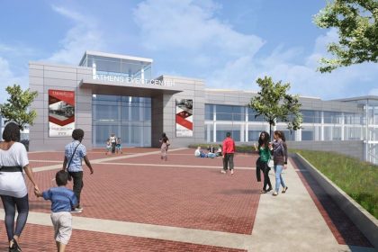 Classic Center Arena Project Design Shines Light on the Drastic Changes Poised for East Downtown Athens Rendering