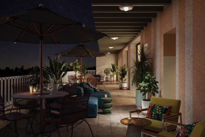 Saint Julep Bar at the Kimpton Sylvan Hotel