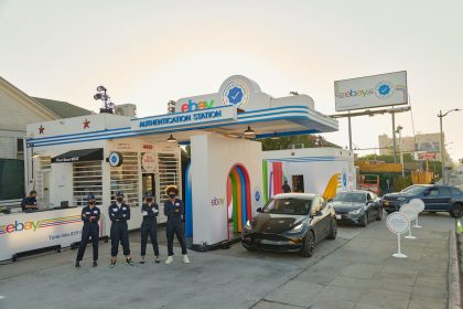 eBay converts an iconic gas station in East Hollywood into a drive-thru ‘Authentication Station’ to mark their new Authenticity Guarantee offering, changing the way people shop and sell on eBay.