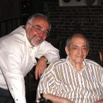 Photo: Angelo Fuster | Angelo Fuster poses with the late Manuel Maloof in 2003 for Maloof's 80th birthday.