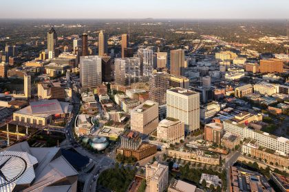 Centennial Yards Mini City Advances Downtown With Key Permit Filing - Rendering