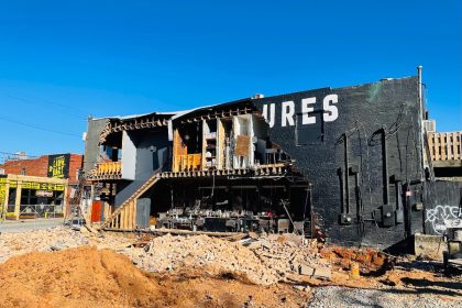 Entire Western Wall of Building Formerly Home to The Sound Table Crumbles To The Ground - Photo1