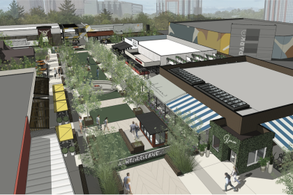 JLL Retail Retained For Repositioning of Perimeter Place into Ashford Lane Rendering 1