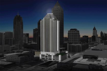Midtown Design Review Committee Hears 1280 West Renovation Proposal - Rendering