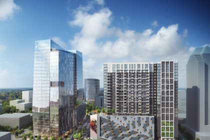 Midtown Union Secures Nearly $300 MM in Office, Residential Construction Financing - Rendering 1