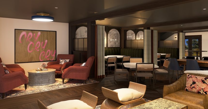 Renderings, Details Unveiled For Wylie Hotel, Slated for Early 2021 Opening in Historic Ponce de Leon Building - Rendering 1
