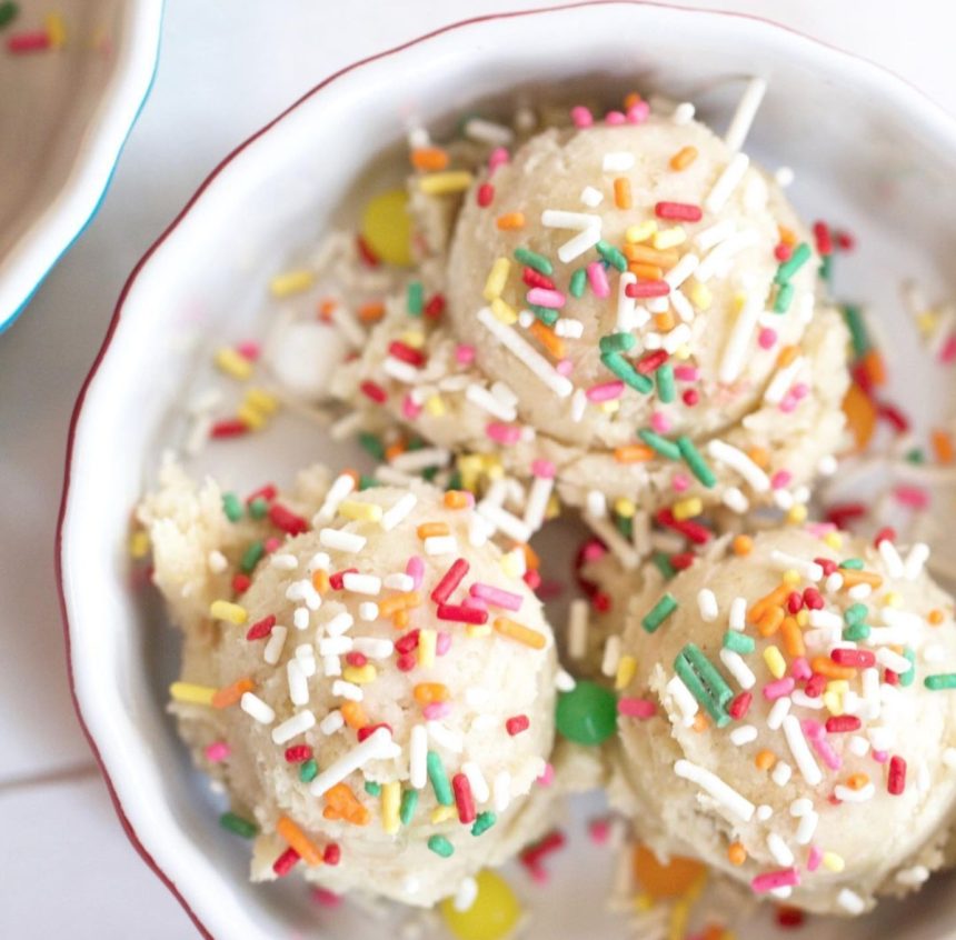 Scooped Cookie Dough Bar