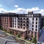 Student Housing Proposed Adjacent University of Georgia Campus Rejected By Planning Commission a Second Time Rendering