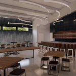 Craft Gin and Vodka Distillery Sets May 2021 Opening Timeline in Chamblee - The Distillery of Modern Art - Rendering 1