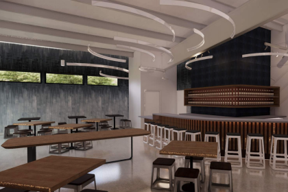 Craft Gin and Vodka Distillery Sets May 2021 Opening Timeline in Chamblee - The Distillery of Modern Art - Rendering 1